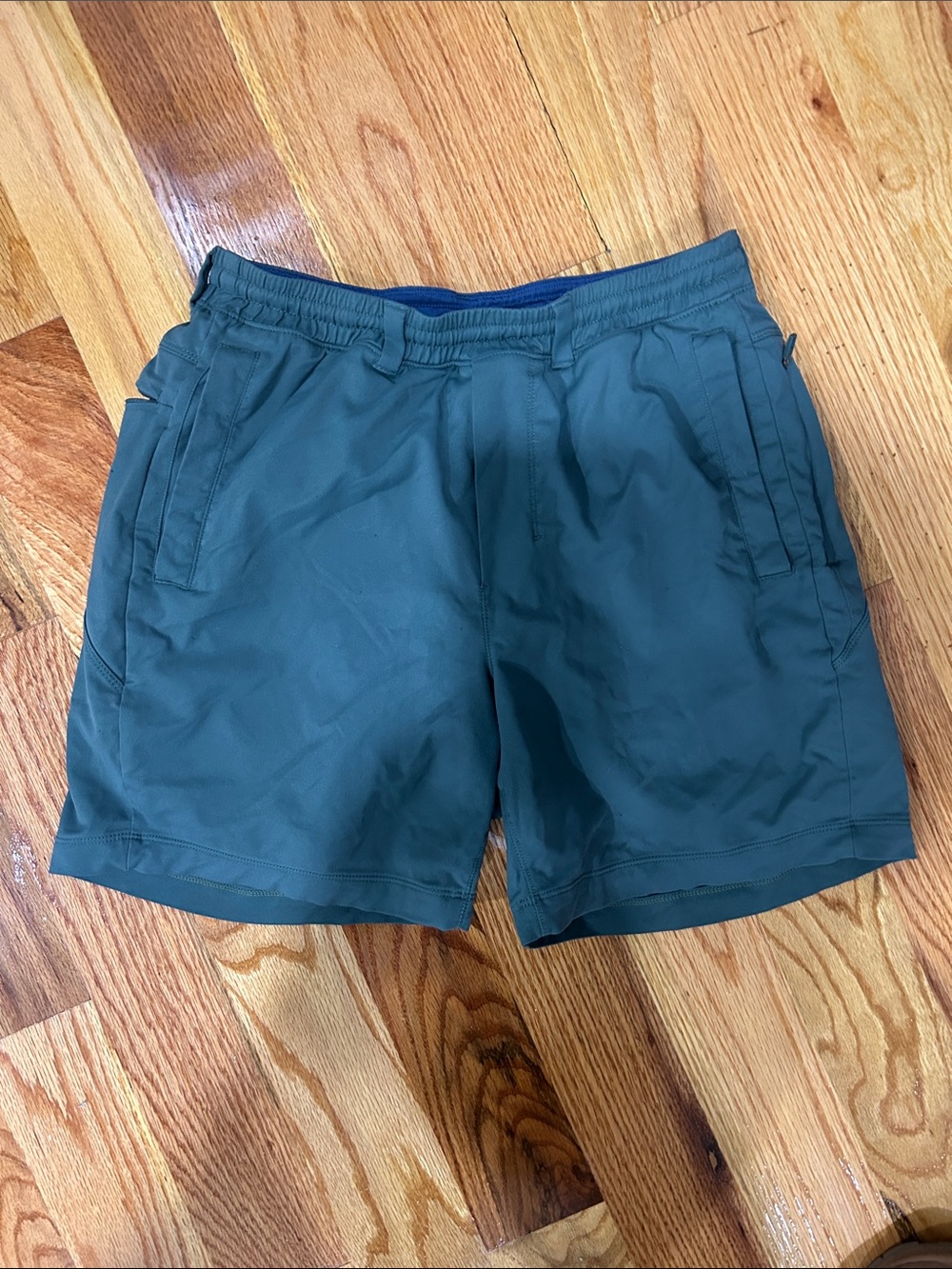 Birddogs Dark Green Athletic Shorts
